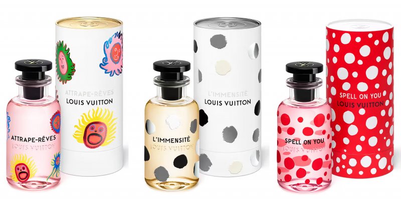 Yayoi Kusama x Louis Vuitton Perfume Collection